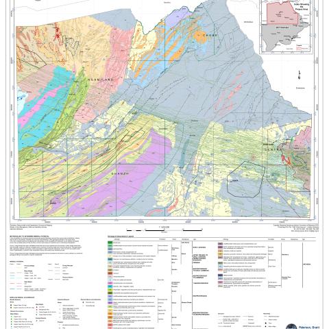 Mineral Potential and Pre-Kalahari Geological Interpretation Northern Botswana