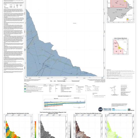 Pre-Kalahari Geological Interpretation 1926 Sepako