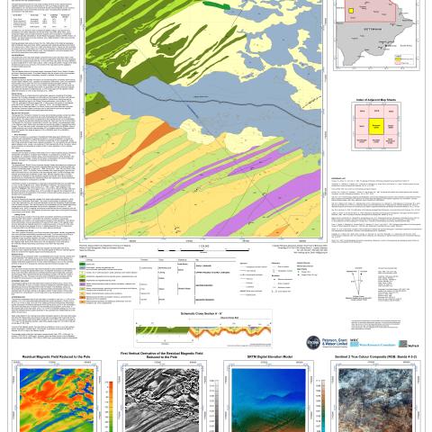 Pre-Kalahari Geological Interpretation 2021D Ntshapelo